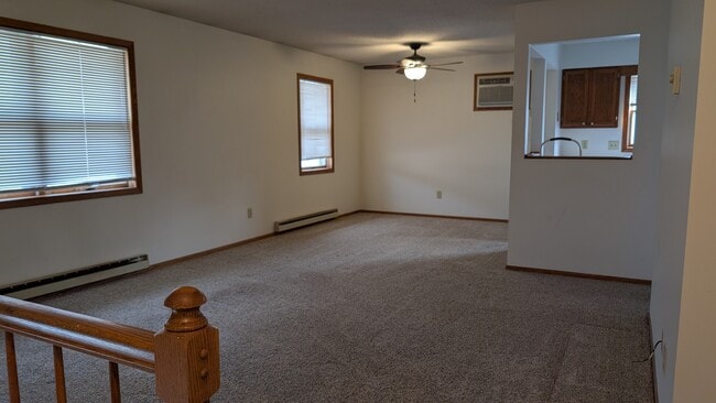 Living-dining (view from top of stairs) - 2222 2nd St SW Unit 2222