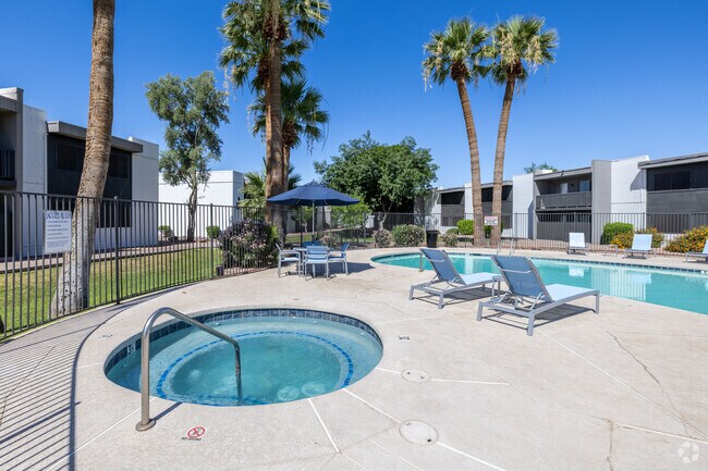 Main Pool and Spa