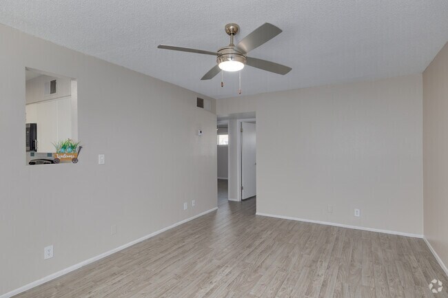 2BR, 1BA - 810SF - Living Room