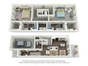 2-Bed 2.5-Bath Townhome