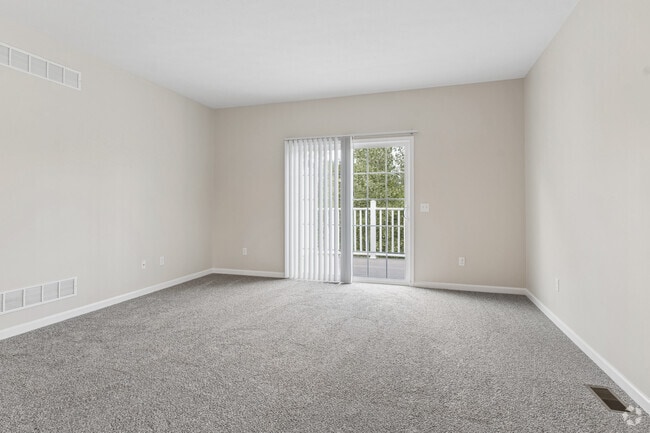 2BR, 2BA - 1,260SF - Living Room