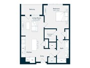 B2 floor plan The Park at Southside Works