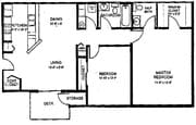 2BR/1.5BA