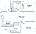 B05D *Note: Select homes have balconies.