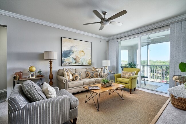 Sala de estar - Arietta 55+ Senior Living