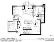X floor plan