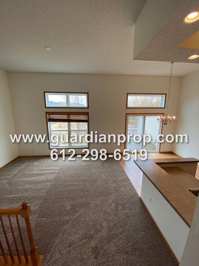 Photo - Townhouse Available October 1, High Ceilings, Open Floor Plan, Lower Family Room w/Fireplace, Bal...