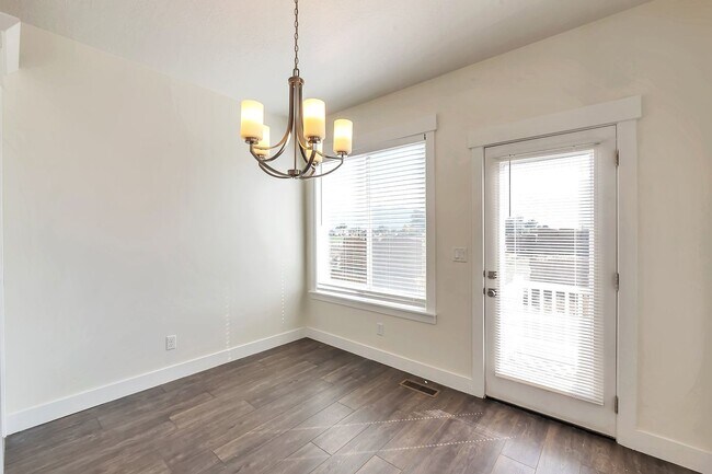Photo - Modern Row End Townhome w 2 car attached g...