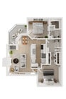 C242440_TheWestside_3DFloorPlan_2x2_B2_932sqft
