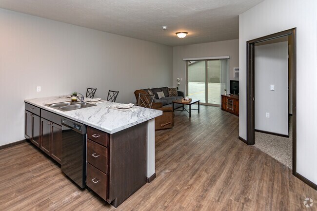 1BR, 1BA - 573SF - Wheatgrass Village I
