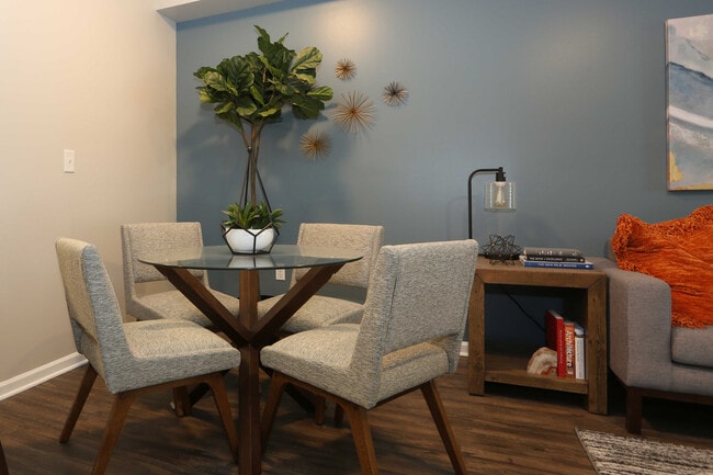 Experience the Charm of Contemporary Dining in this Beautifully Designed Space.