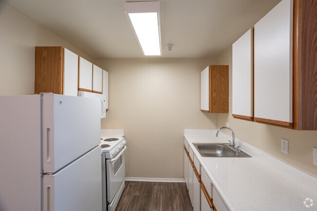 2 habitaciones, 1 baño - 736 pies cuadrados - Cocina