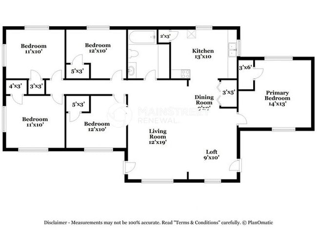 5 Bedroom Pet-Friendly Home in Bessemer, AL with Main Street Renewal