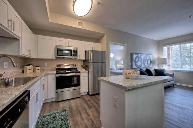 Impresionante área de cocina - PeakView by Horseshoe Lake Apartments