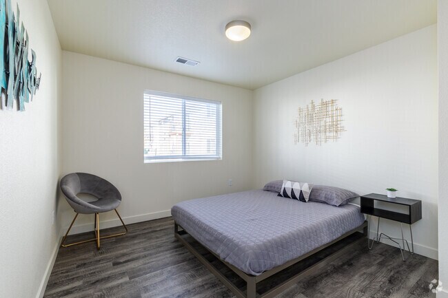 2BR, 1BA - 759SF. Floorplan 1 Bedroom 1