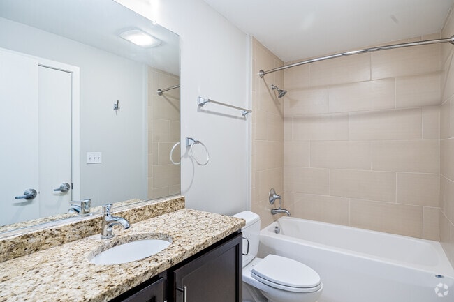 2BR, 2BA - 859SF - Second Bathroom