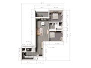 2 Bedroom Unit B