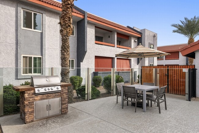 Poolside BBQ Grill - West 35th Apartments