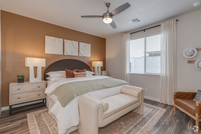 3A - 3BR, 2BA - 1,282SF - Primary Bedroom