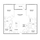B1HC | 2x2 | 1066 sq ft