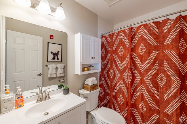1BR, 1BA - 650SF - Residence Model A - Bathroom