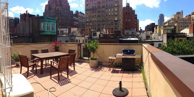 terraza en la azotea - 308 West 77th Street