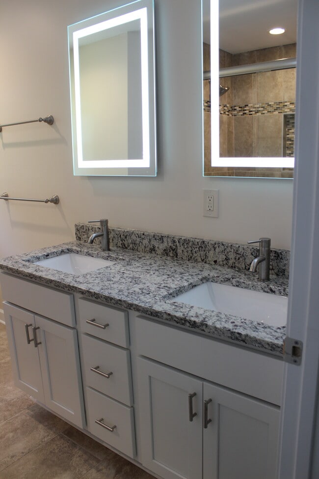 dual vanity in first floor bathroom - N72W15542 Good Hope Rd