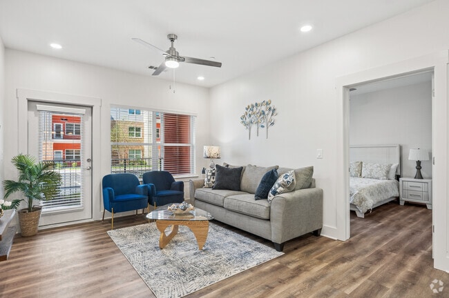 2BR, 2BA - 1,305SF - Living Room