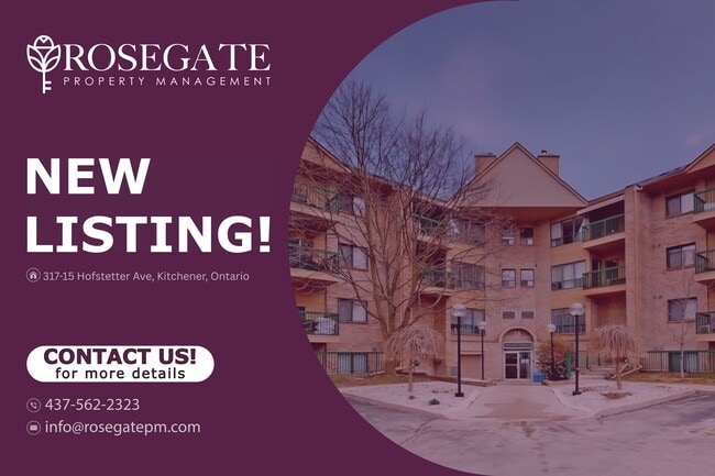 Building Photo - Spacious 3-Bedroom Condo with Parking & Stainless Steel Appliances – Kitchener Unit 317