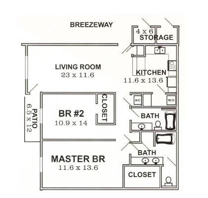 Two Bedroom - Sinclair Ridge