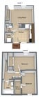 2BR, 1.5BA - Townhome