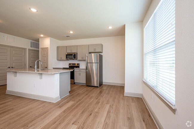 The Azelea: 1BR, 1BA- Kitchen/Dining Room - The Waters at Settlers Trace