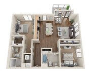BC6 floor plan Flats on D
