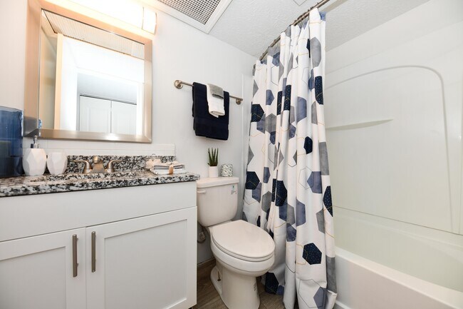 Bathroom + Granite Counters