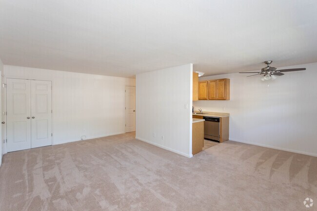 The Imperial - 1 BR,1BA -806SF - Living Room/Kitchen