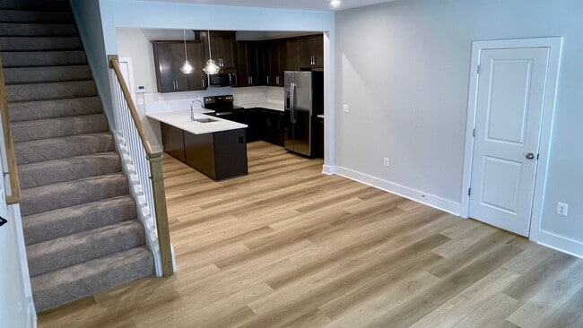 Kitchen from the Family Room - 1117 N Lombardy St Unit A