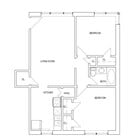2 Beds/ 1 Bath - 683 sqft