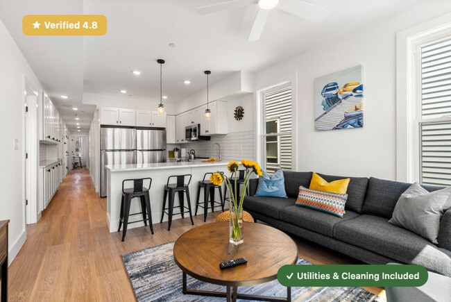 Furnished Private Bedroom with Private Bath in East Boston!