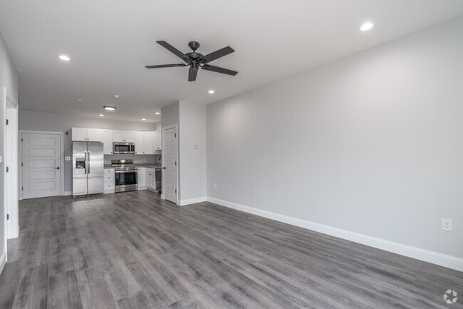 2BR, 2BA - 1,150SF - Living Room