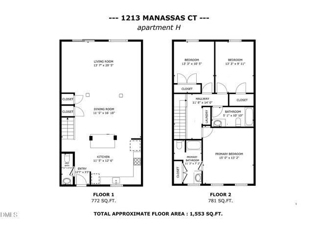 1213 Manassas Court Unidad H