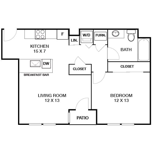 With Large Master Bedroom - Lincoln Place