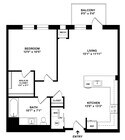 A6 Floor plan W Dimensions