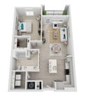 A2 floor plan Aquatera