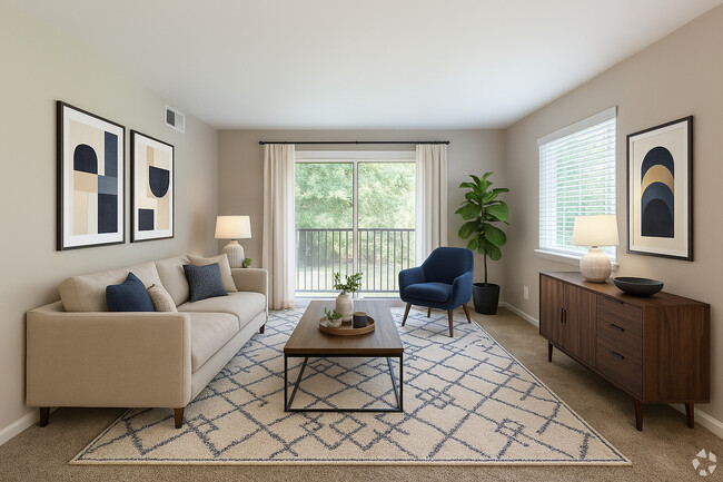 Living Room - Ashby Point Rental