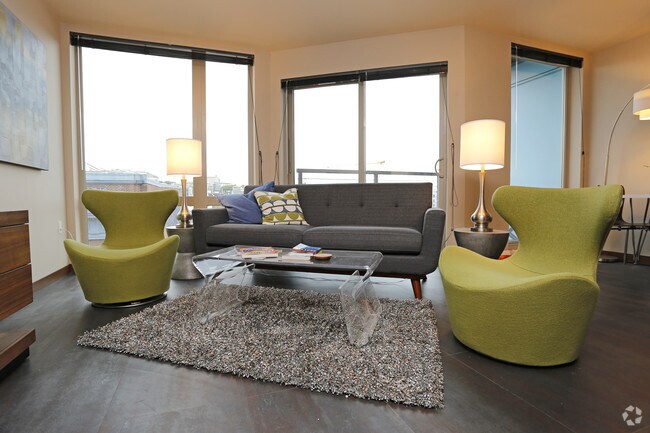 Living Room - One Bedroom - The Cue