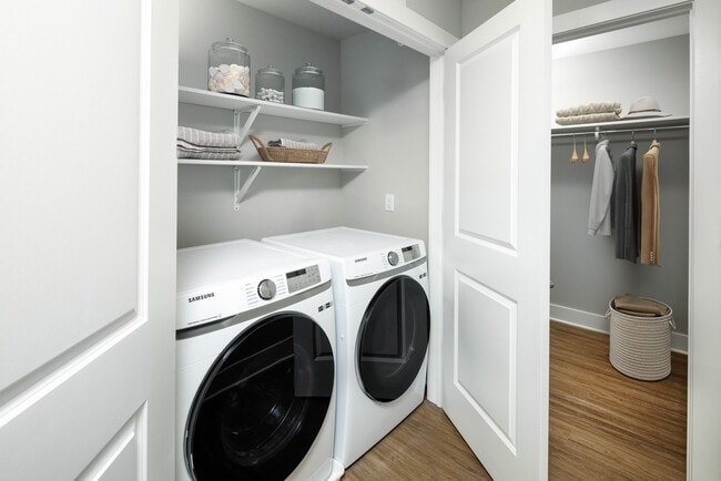 In-unit washer and dryer