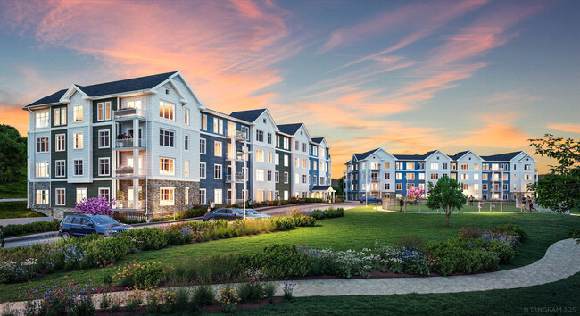 Building Exterior - The Apartments at Cold Brook Crossing