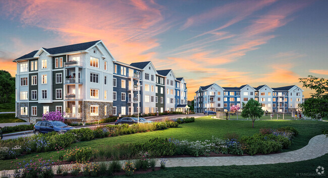 Building Exterior - The Apartments at Cold Brook Crossing