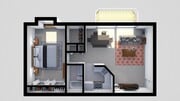 One bedroom