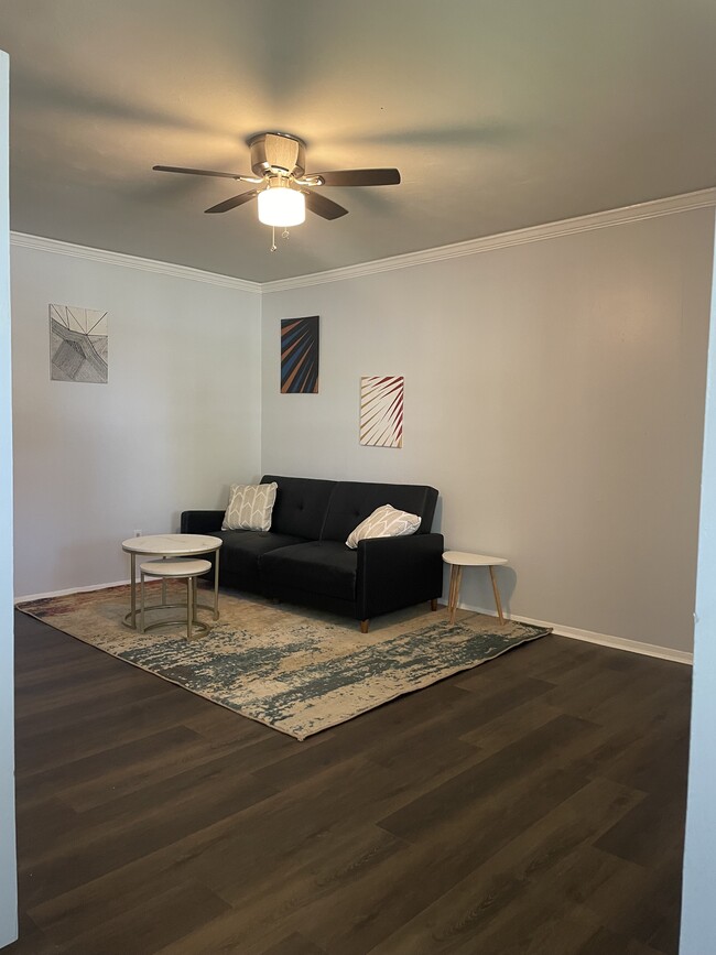 Furnished livingroom - 2429 Lawrenceville Hwy Unit #8
